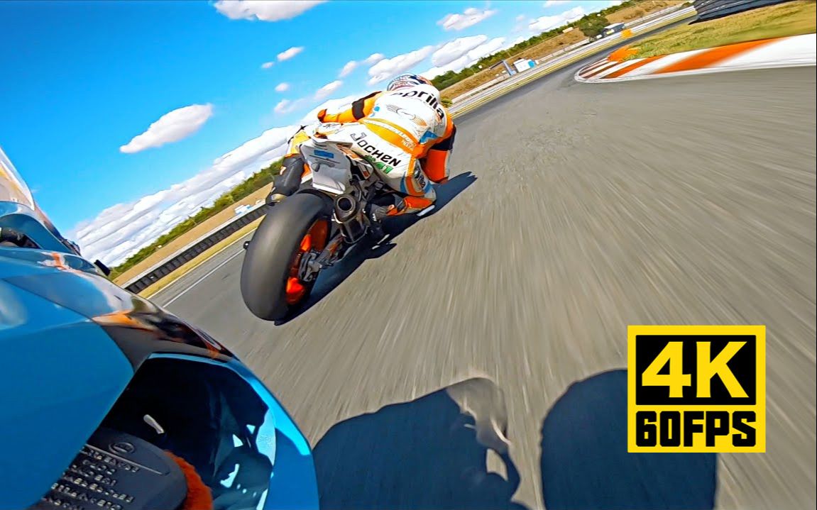 【4K60帧】职业车手第一视角：驾驶大牛ZX10R在奥舍斯莱本赛道RaceCamp-Events全程 | 作者：Murtanio