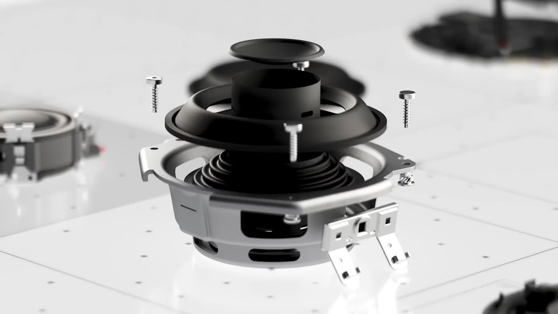 【动态视觉鉴赏】智能音响三维创意视觉动画，科技数码产品CG动画设计，音乐音响3d动画视觉鉴赏