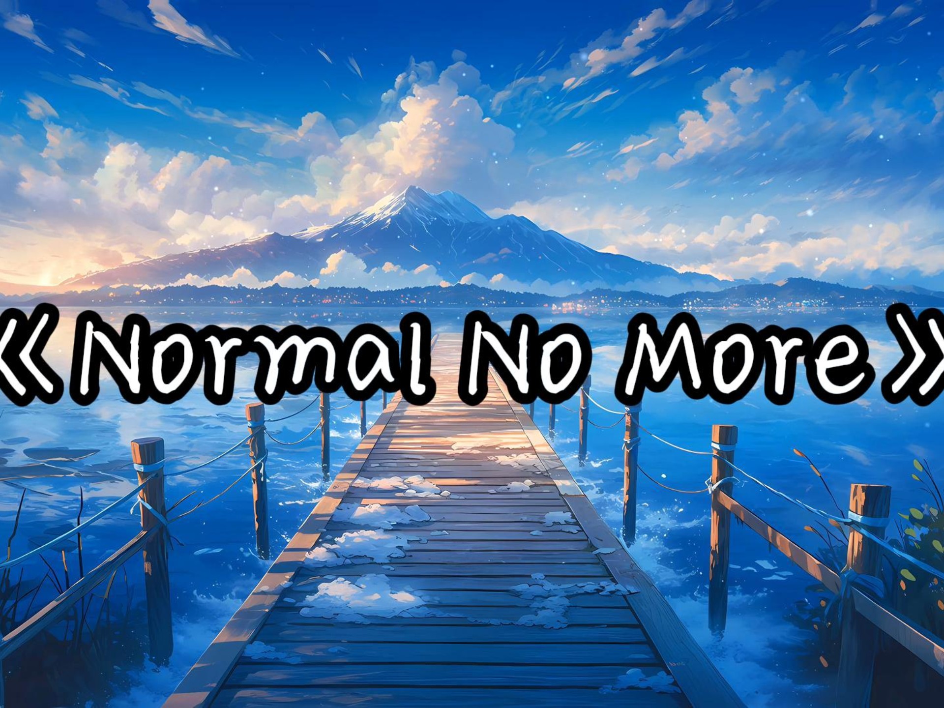 【单曲循环】“治愈系英文歌”《Normal No More》