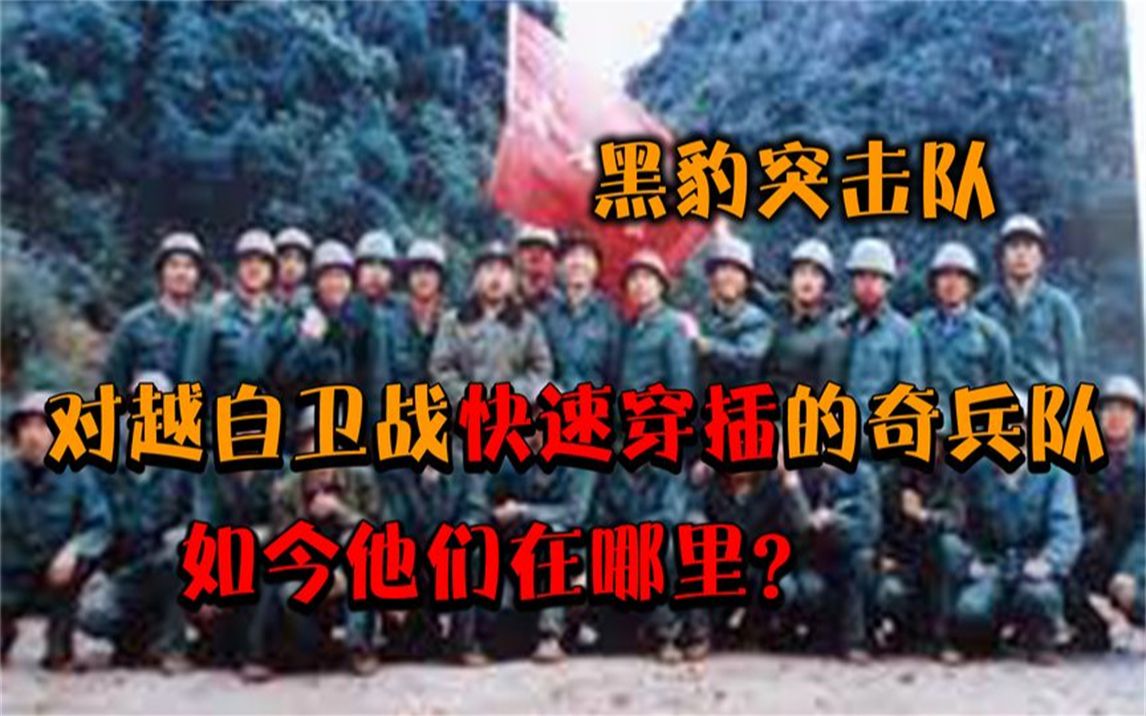 30年前,中越老山战场上所向披靡的"黑豹突击队"如今都在哪里?