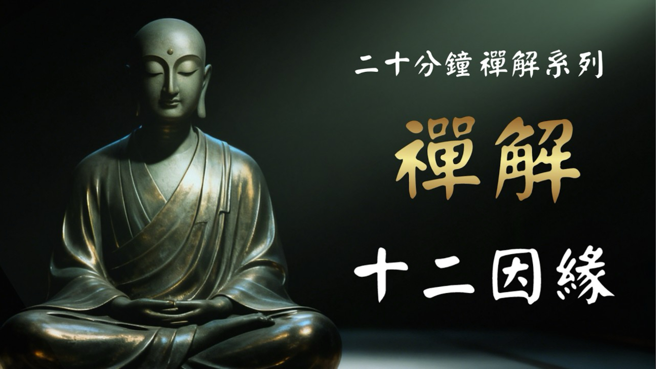 二十分钟深度解读“十二因缘”：无明、行、识、名色、六入、触、受、爱、取、有、生、老死。