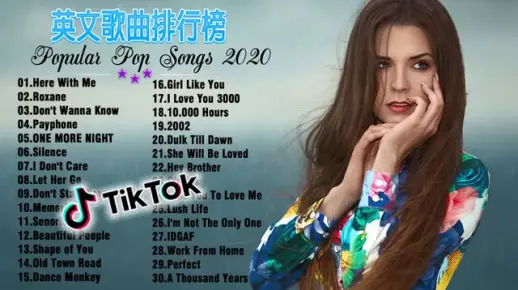 抖音流行歌曲 2020 - 2020年最火的英文歌曲 - 欧美流行音乐 - 超好听中文 - 英文歌曲(精心挑选) 2020最近很火的英文歌 - KKBOX综合排