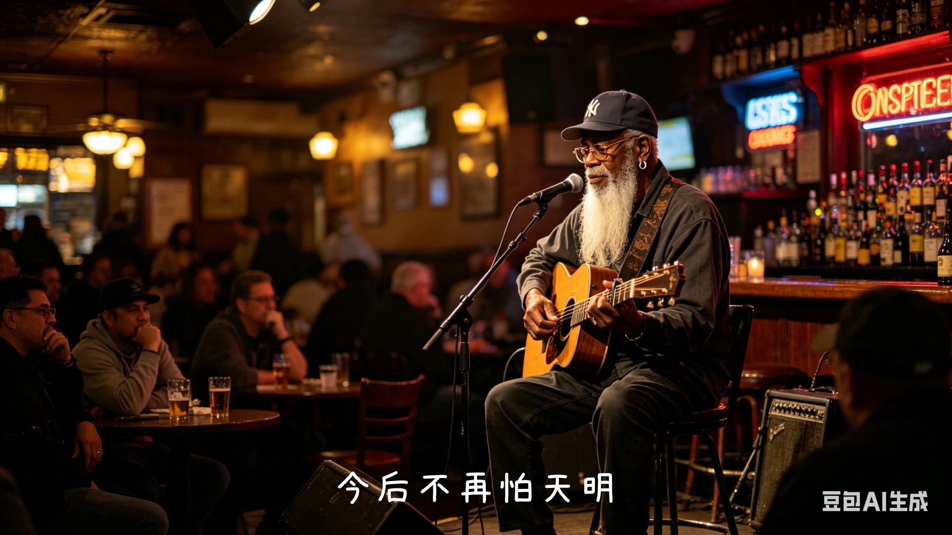 [SUNO V5.5] 《她说》林俊杰 大爷沉浸翻唱 “你的那句晚安 还在耳边绕 我关了灯却 关不掉那心跳”