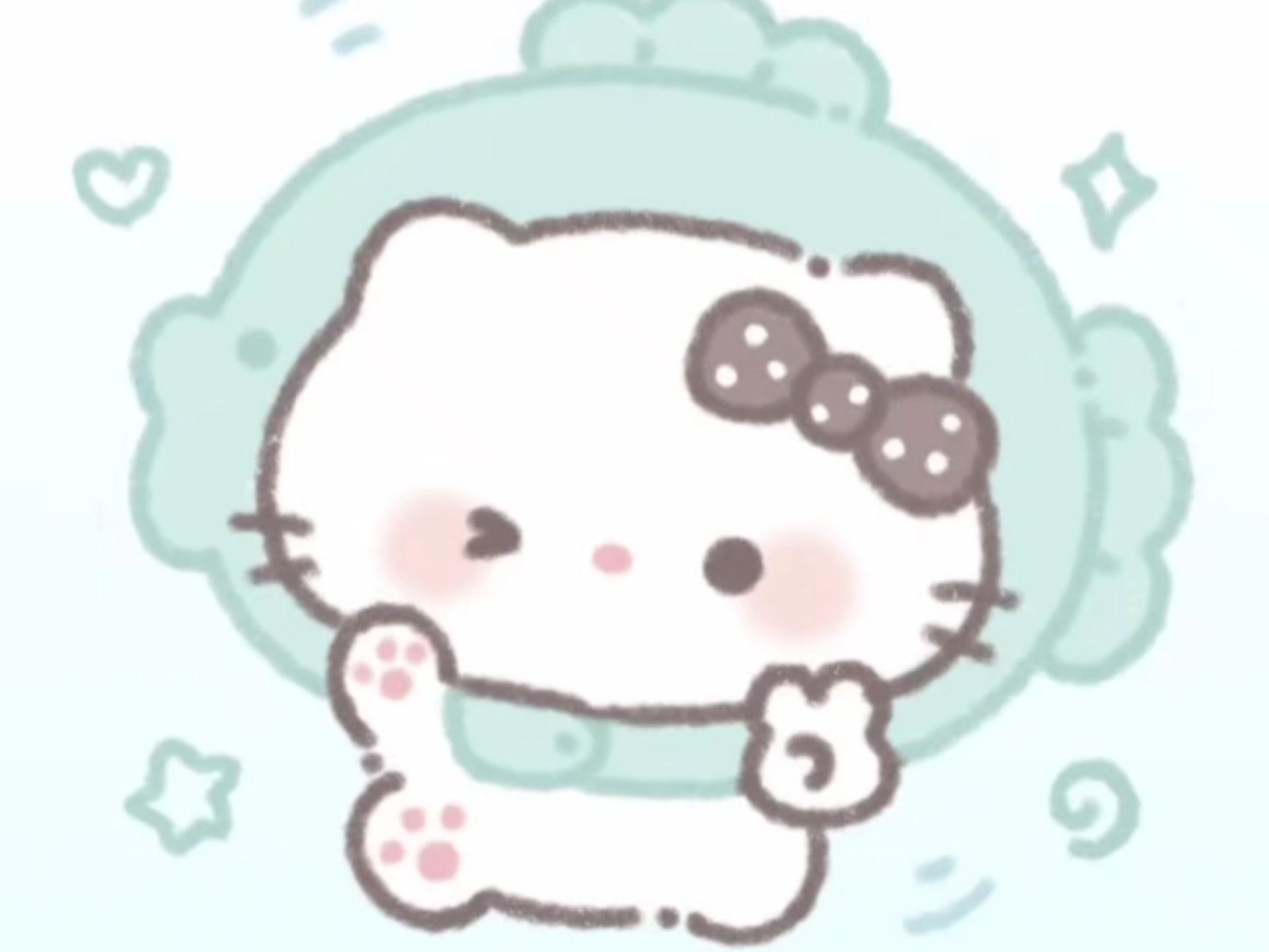 可爱的hello Kitty手绘头像来啦，有没有你喜欢呢(≧▽≦)