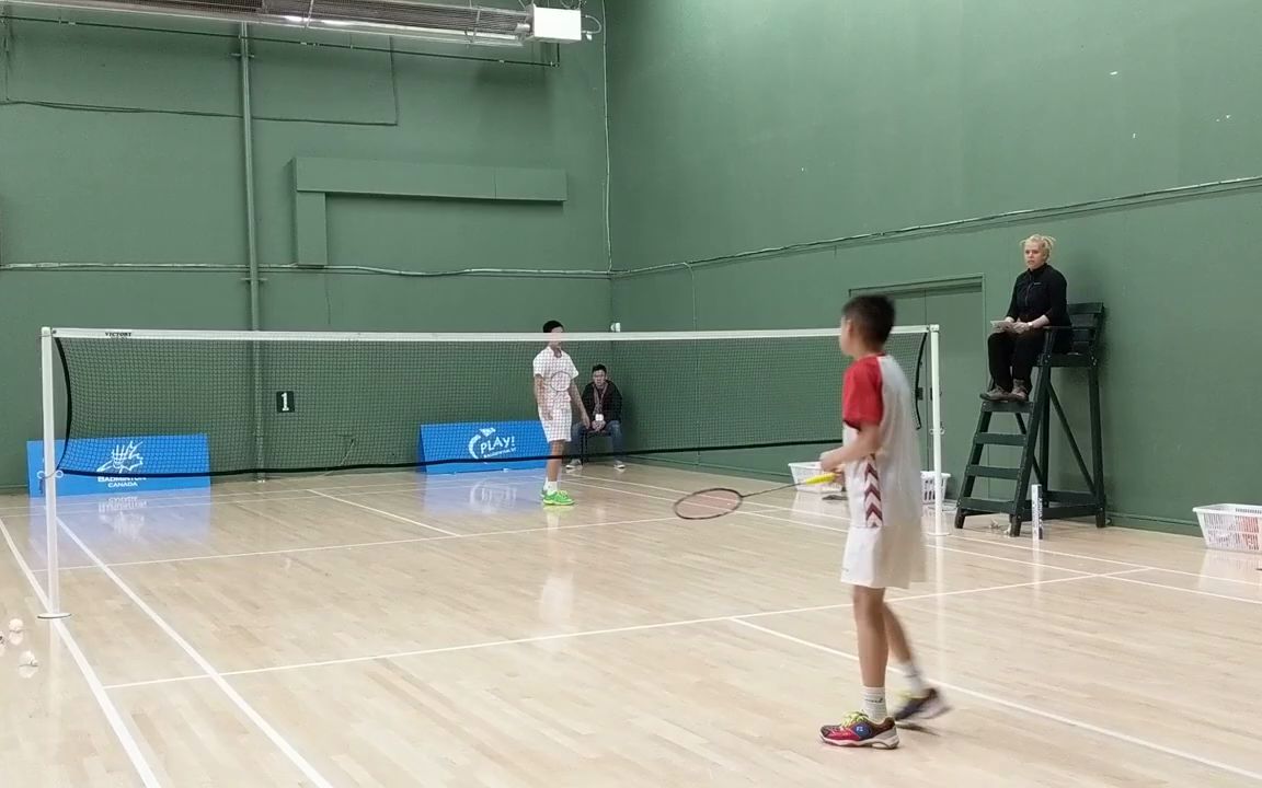 2018 Yonex Badminton BC Junior U15 final 2_哔哩哔哩_bilibili