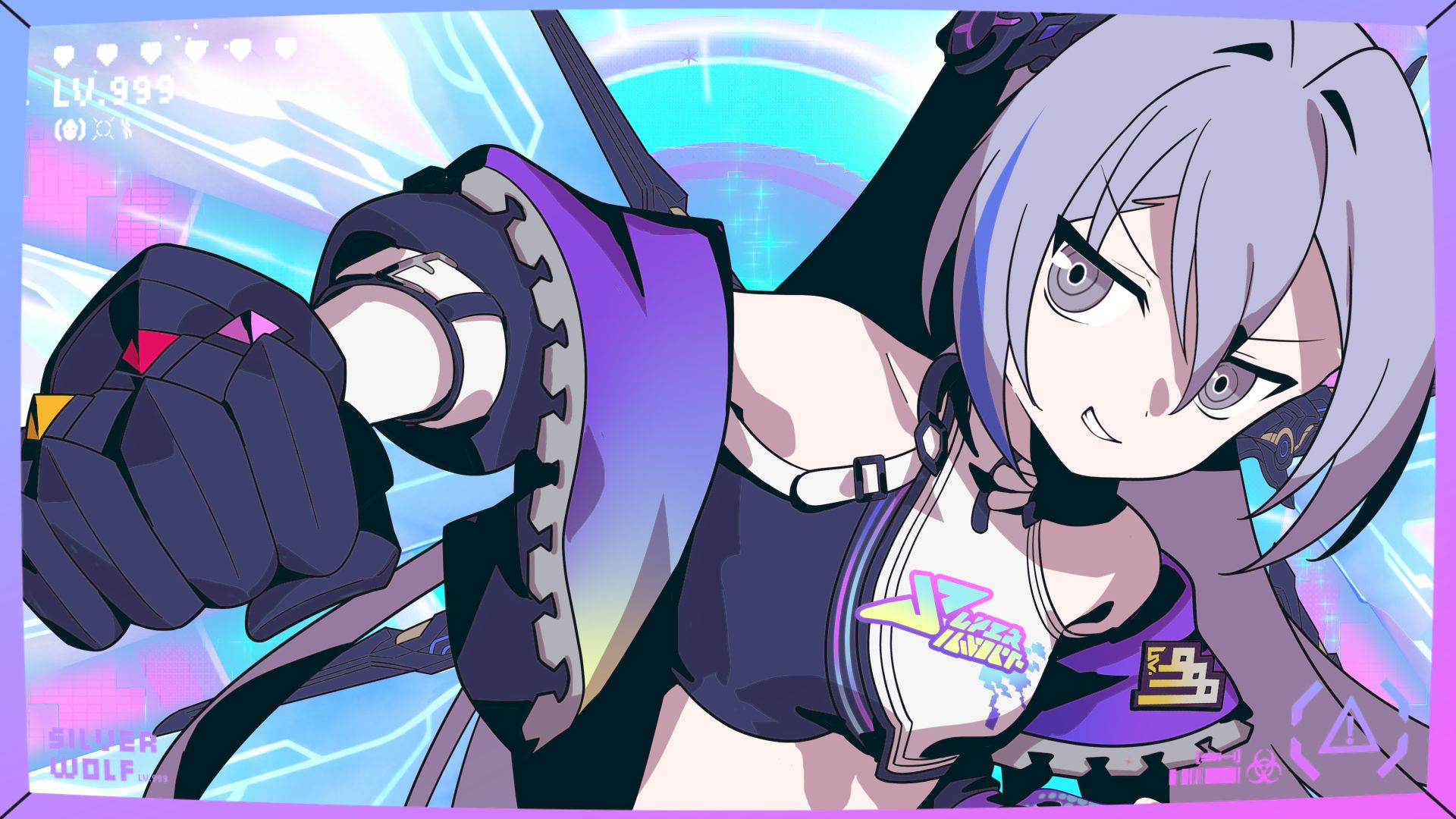 狼尊：一 拳 K O！【崩坏：星穹铁道 银狼LV999原创手书】