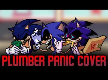 HEDGEHOG HAVOC - Plumber Panic but it's Sonic.exe｜Mario FNF Port V2 [ Vocal FLP]