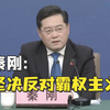 秦刚：坚决反对一切形式的霸权主义