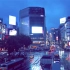 Japanese neo city pop [Shibuya Tokyo Night View]
