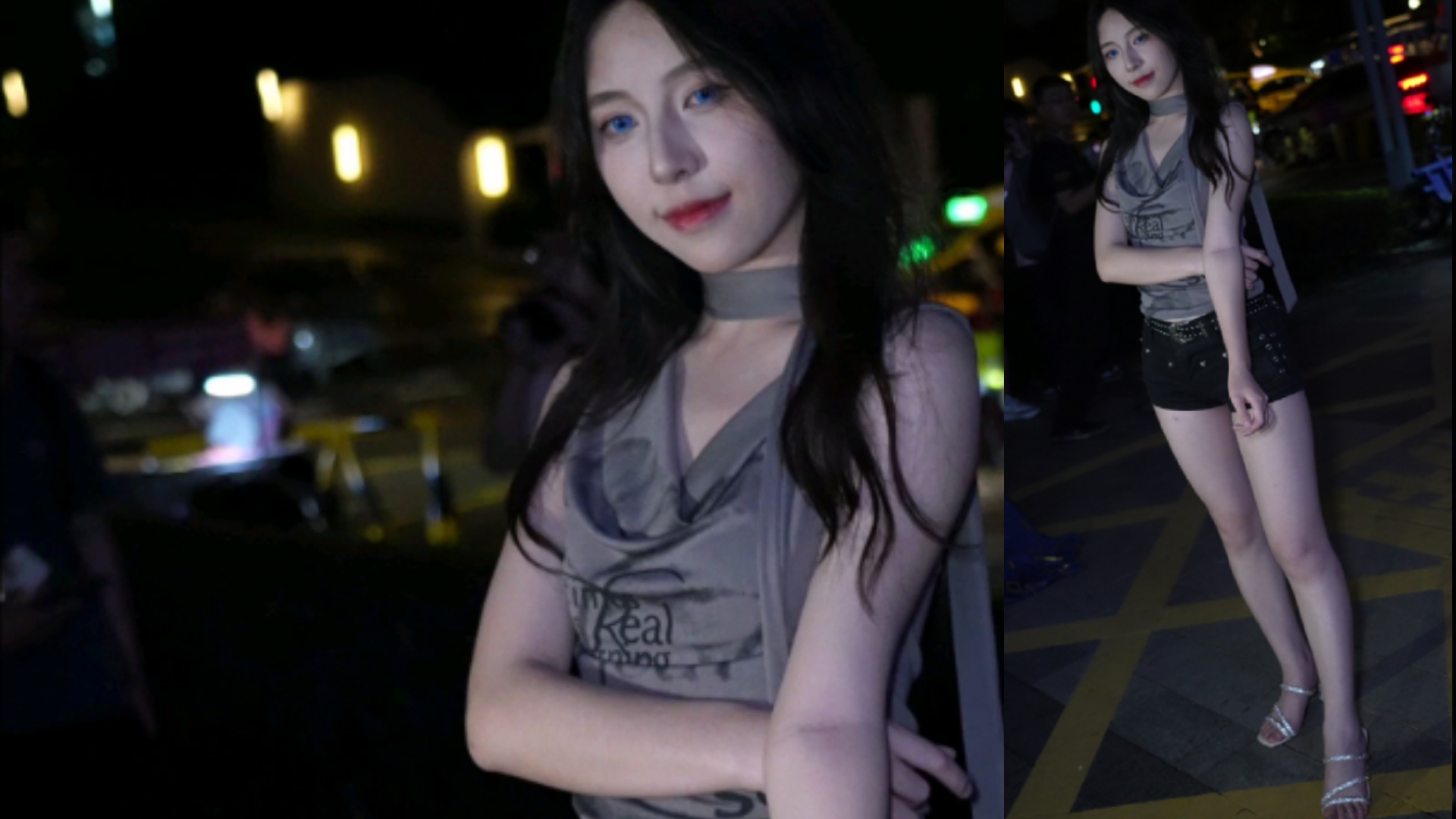 [Blue-eyed long-legged hottie] - Daily cos in this color, just a little light is beautiful enough.