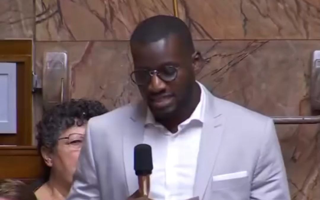 法国议会惊人一幕：黑人议员发言被白人议员打断“你该回到非洲去”