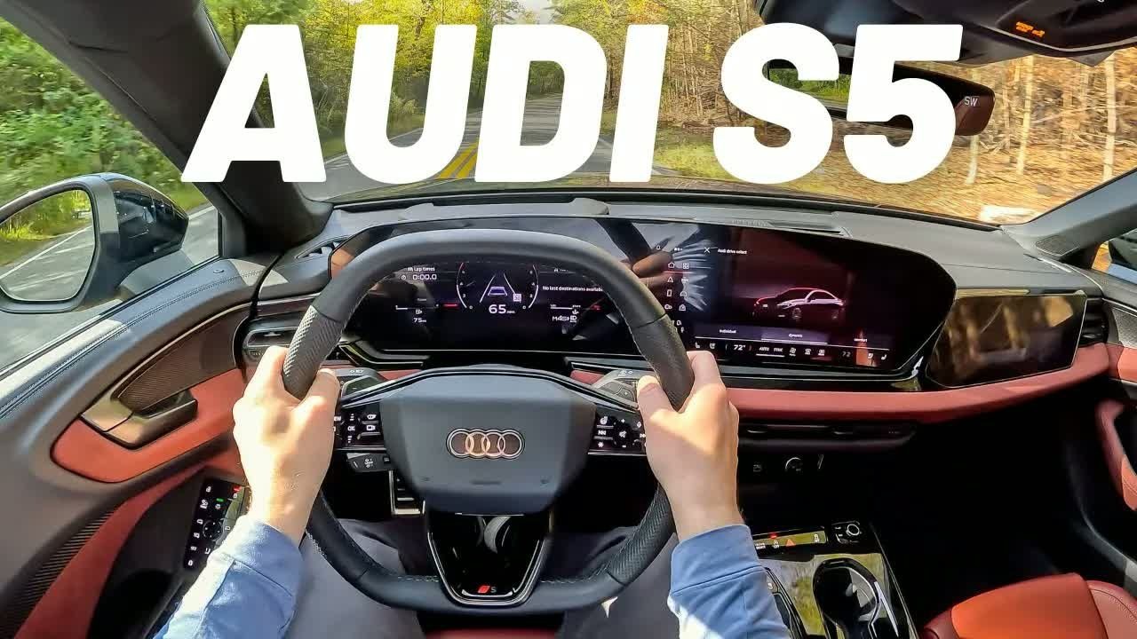 奥迪 Audi S5 第一视角驾驶 POV