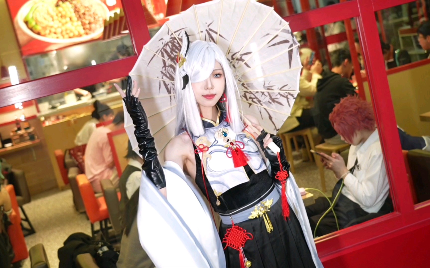 Shen He Su Xue Yin Frost Hanbok cosplay] - Rainy Day Firefly Comic Con d1 Inside the Basement