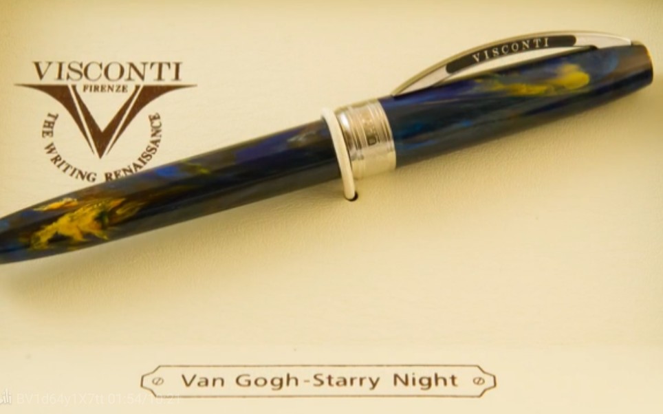维斯康蒂【梵高：星月夜】钢笔测评Visconti Van Gogh Collection 