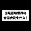 如果国足晋级2026世界杯，全国会发生什么