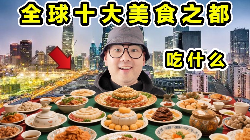 全球十大美食之都！中国国宴之乡！100多种美食！一日三餐吃什么？