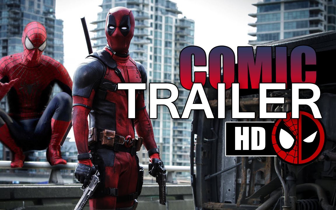 搬运蜘蛛侠死侍spidermandeadpoolcomictrailerhd
