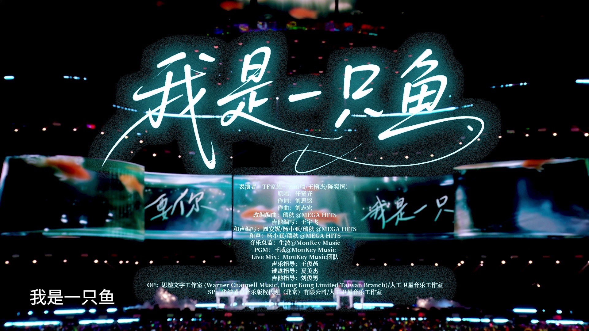 【TF家族练习生】荣耀之战演唱会:《我是一只鱼》纯享版（DAY1）