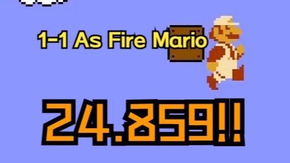 1-1火焰花马里奥 24.859 中国第二
