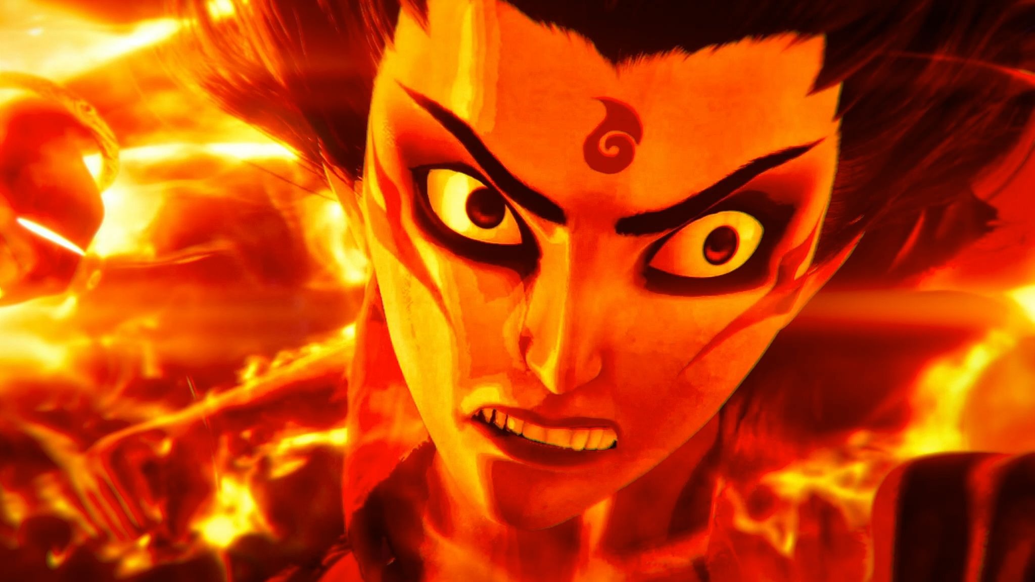 “4k60帧 最终大战哪吒敖丙大战无量仙翁 最燃最帅的一幕”