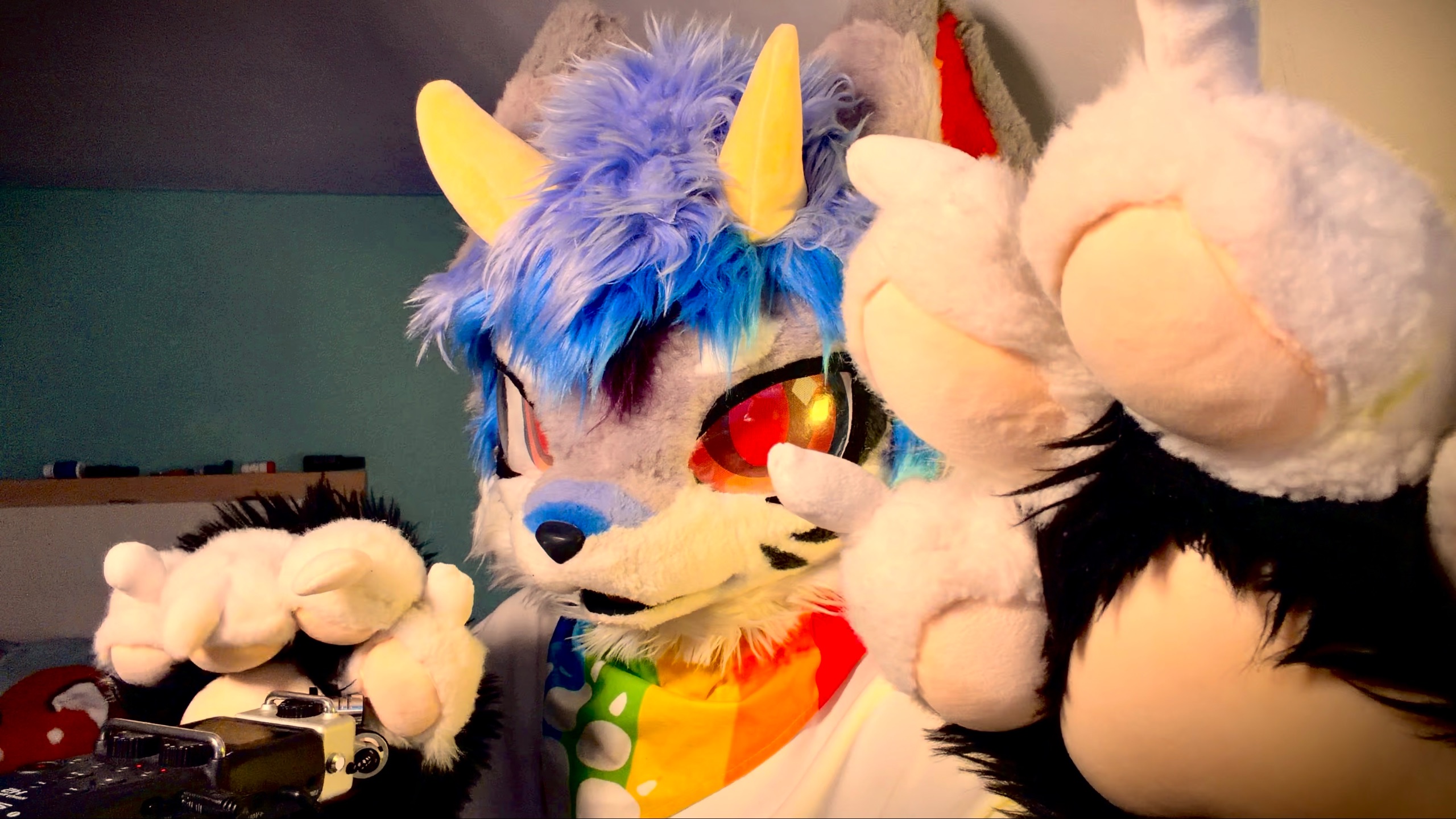 「生日特别期」让一只兽来陪你入睡吧～prpr+爪子+心音