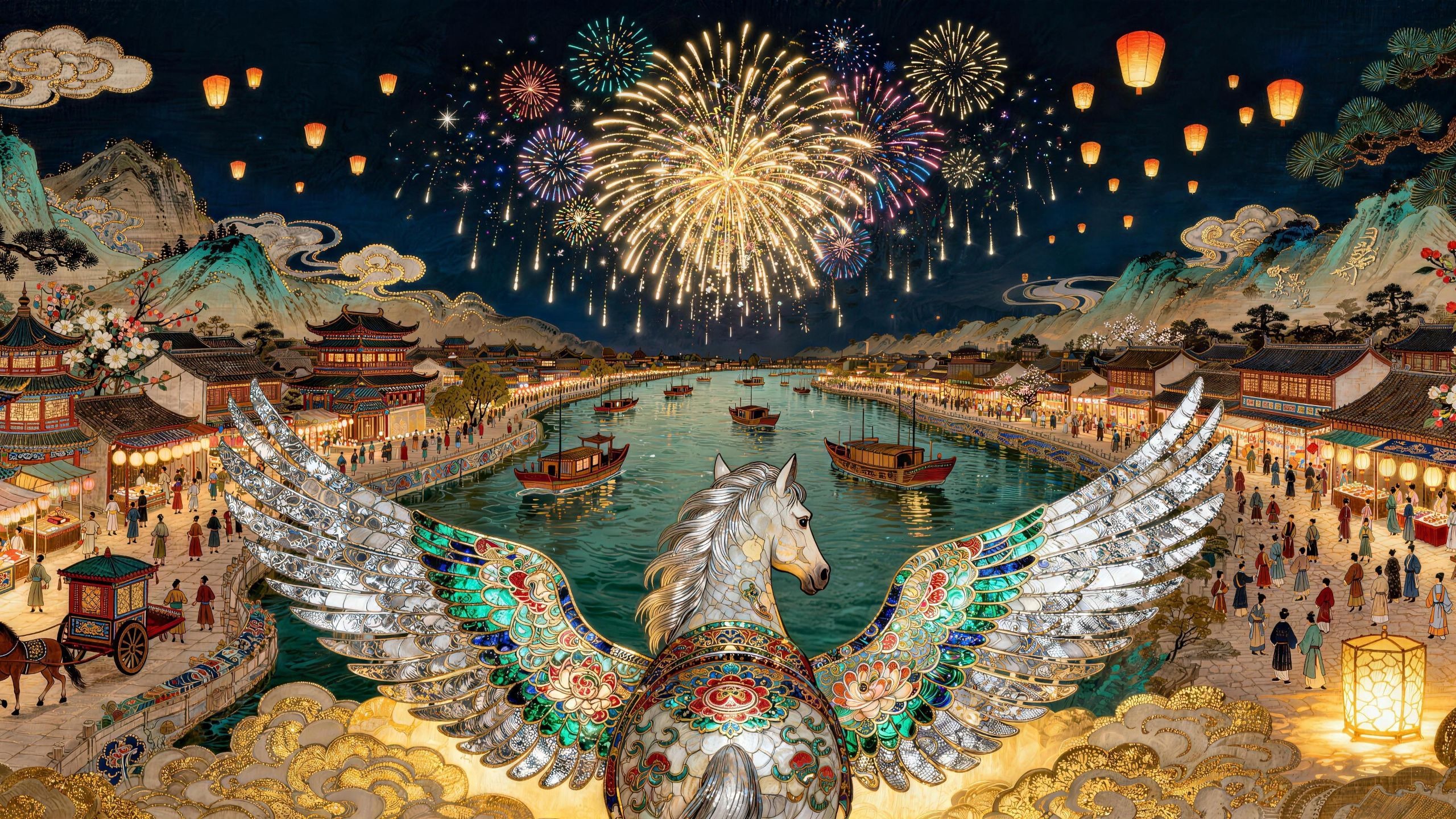 马上驰骋|请查收❗一份跨越千年的新年祝福