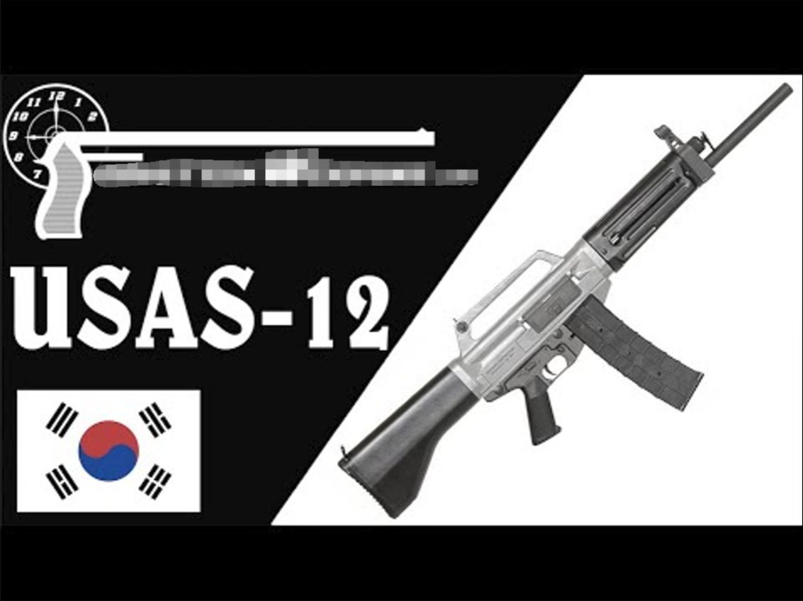 【被遗忘的武器/双语】USAS-12 - 一款美国设计, 韩国生产的自动霰弹枪