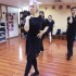 北京拉丁舞培训 成功不是一蹴而就~模范学员崔阿姨练习中！
