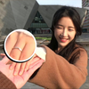 第一次约会的女生，无名指居然戴了戒指