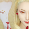 画中人系列｜金发女郎 鹤田一郎美人画仿妆｜一颗奇子