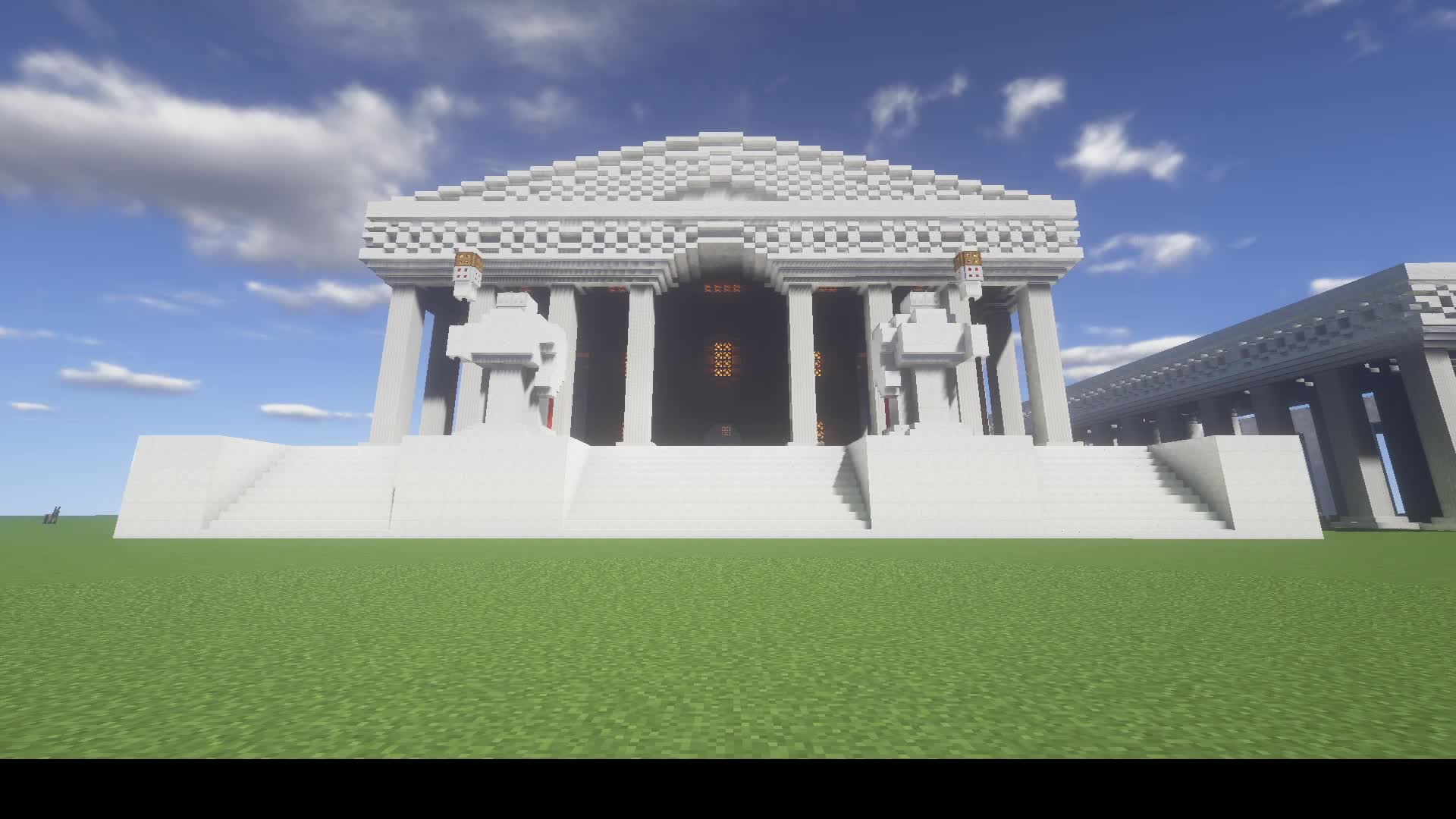 Minecraft希腊神殿商店 哔哩哔哩 つロ干杯 Bilibili