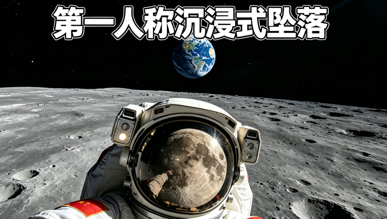 沉浸式体验：月球的天空为什么是纯黑的？