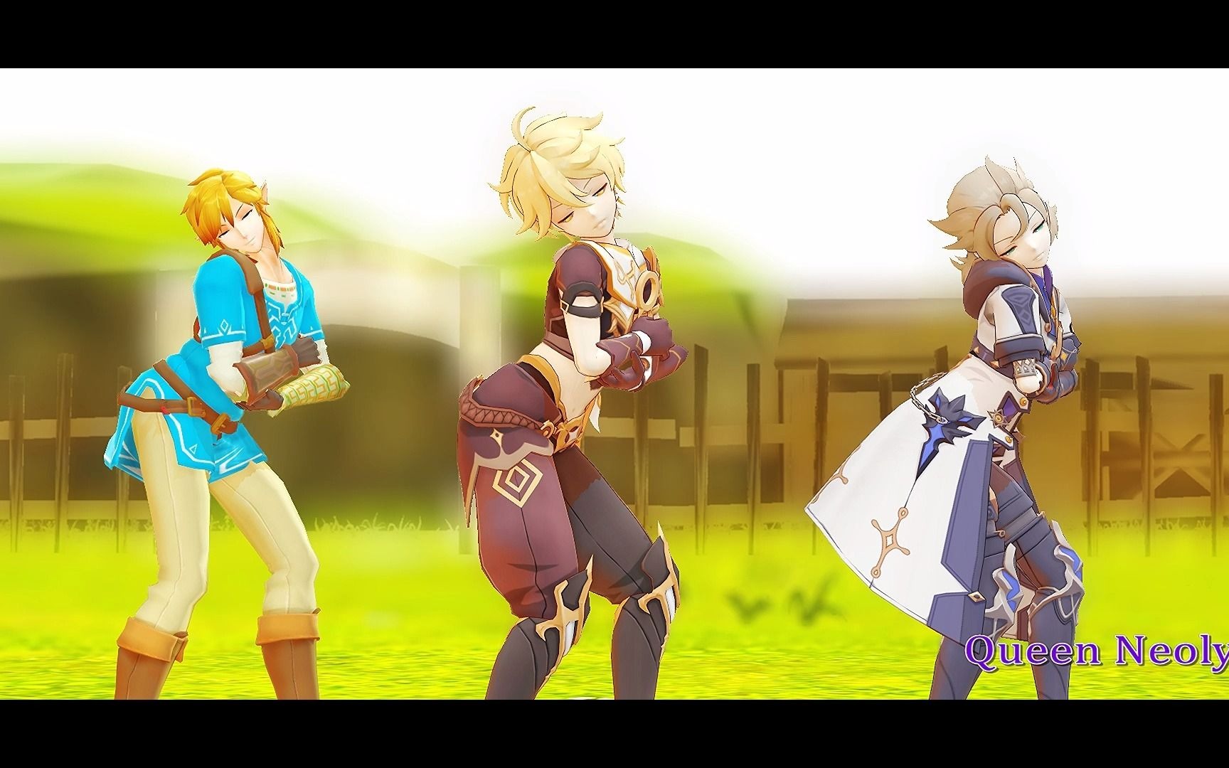 Mmd The Legend Of Zelda X Genshin Impact 原神love Hellovenus Short Ver 哔哩哔哩 つロ干杯 Bilibili