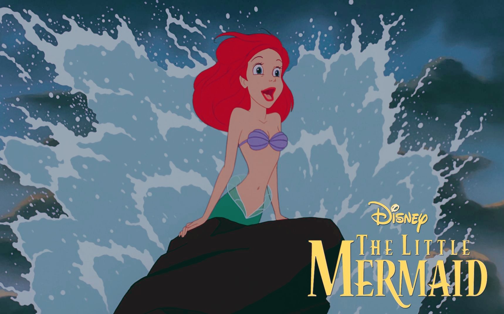 小美人鱼-爱丽儿救下埃里克王子