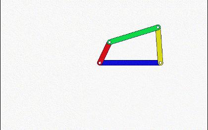 机械原理动画第4集：双曲柄机构