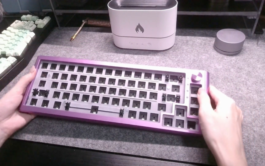火星之钥CK650开箱:拥有一把骚气的机械键盘是一种什么体验！