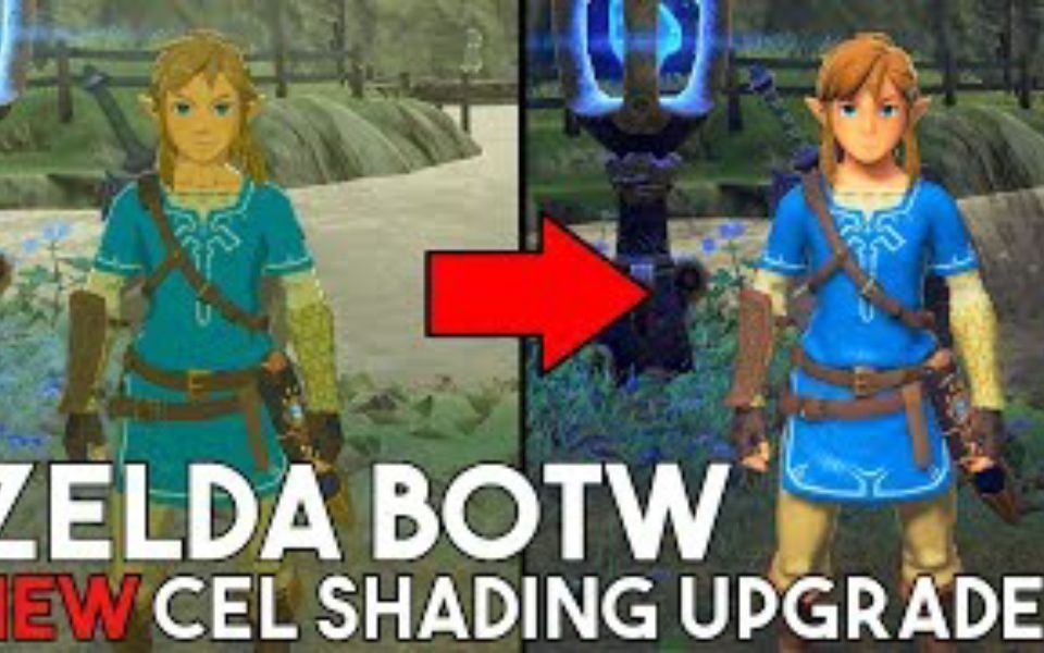 Zelda Botw Cel Shading Removal Upgrades New Character Customizer U0026 More 哔哩哔哩 つロ干杯 Bilibili