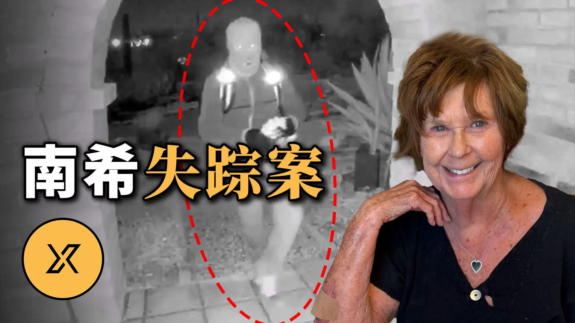 120万美元悬赏金寻人！全美寻找知名主持人之母，监控拍下蒙面人潜入屋内40分钟 | 南希失踪案