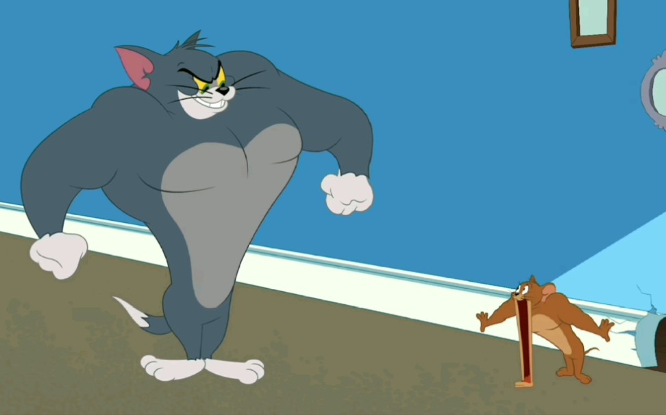猫和老鼠Tom健身了！