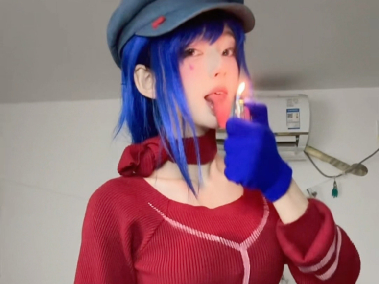 没有才艺就咬打火机吗