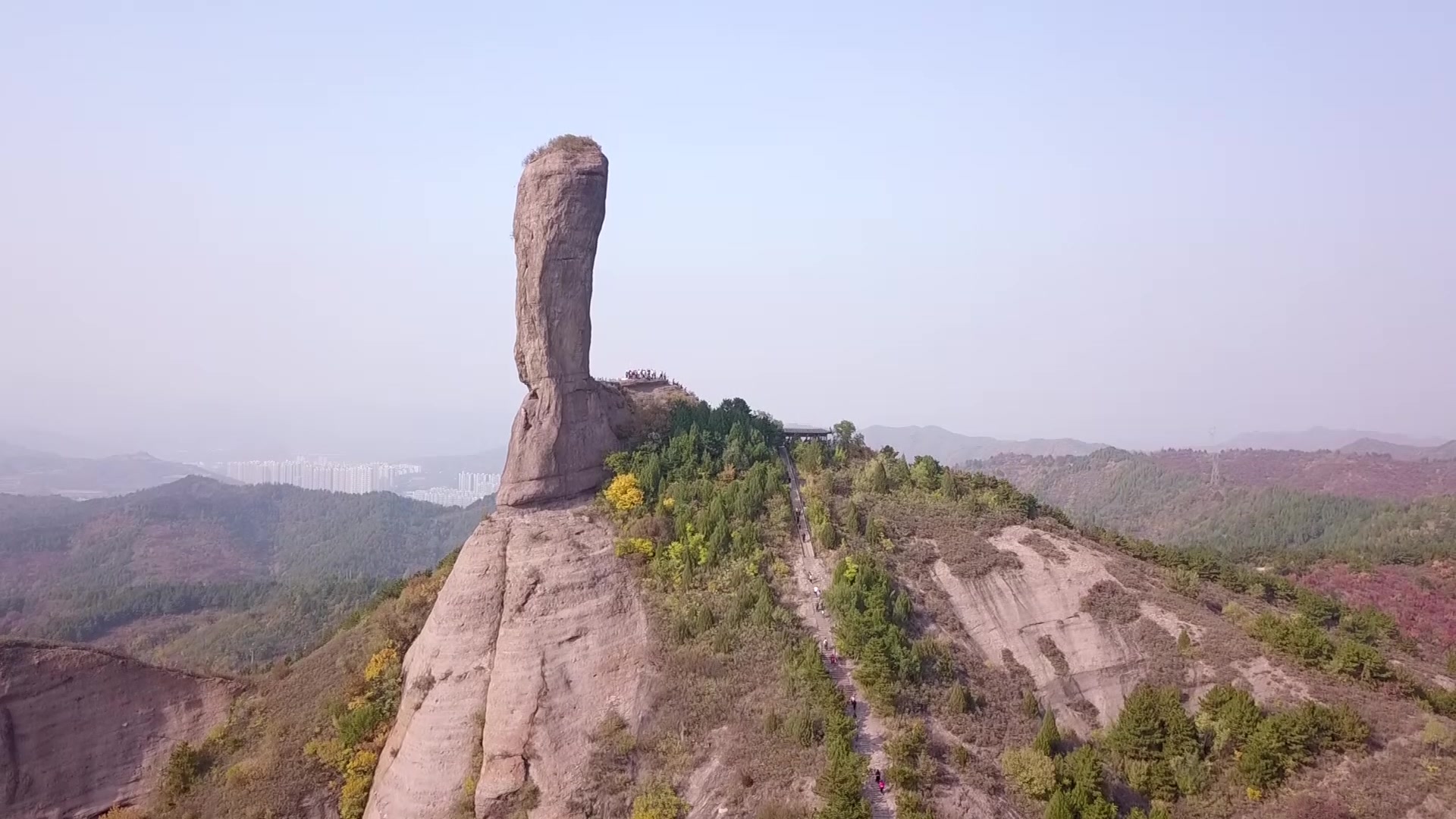 大自然创造的逆天景观——棒槌山