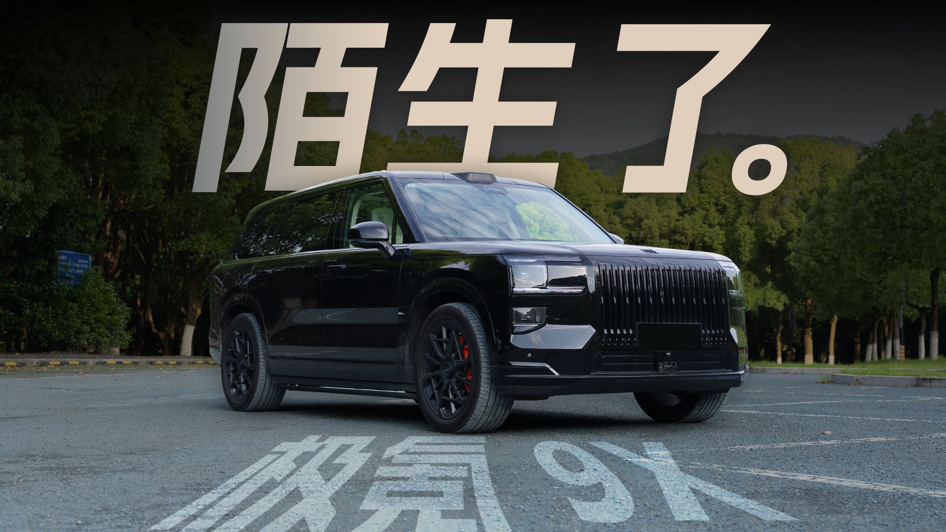浅谈极氪9X：天时地利的好车，但我还当不了大哥