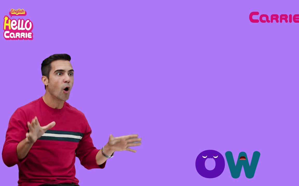 『自然拼读』—长元音OW Long vowel pair OW Sound Song l Phonics for English Education