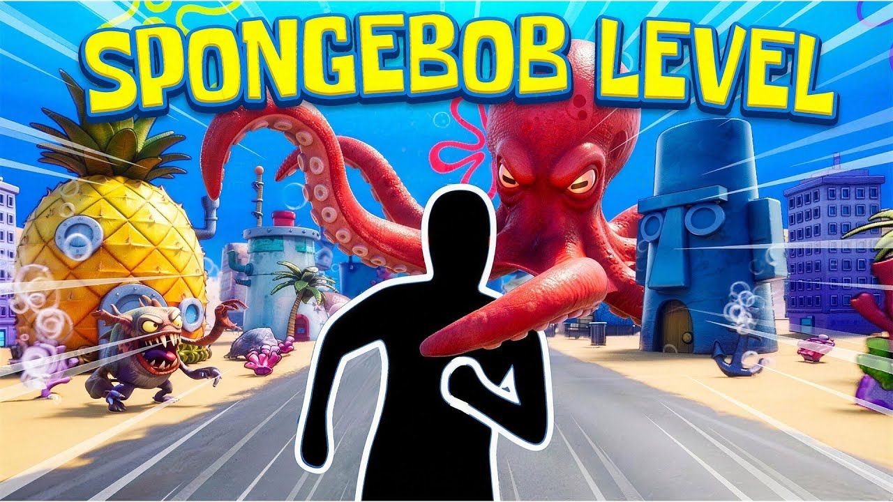 沉浸式互动热身-拯救派大星｜儿童室内跑酷｜儿童室内运动