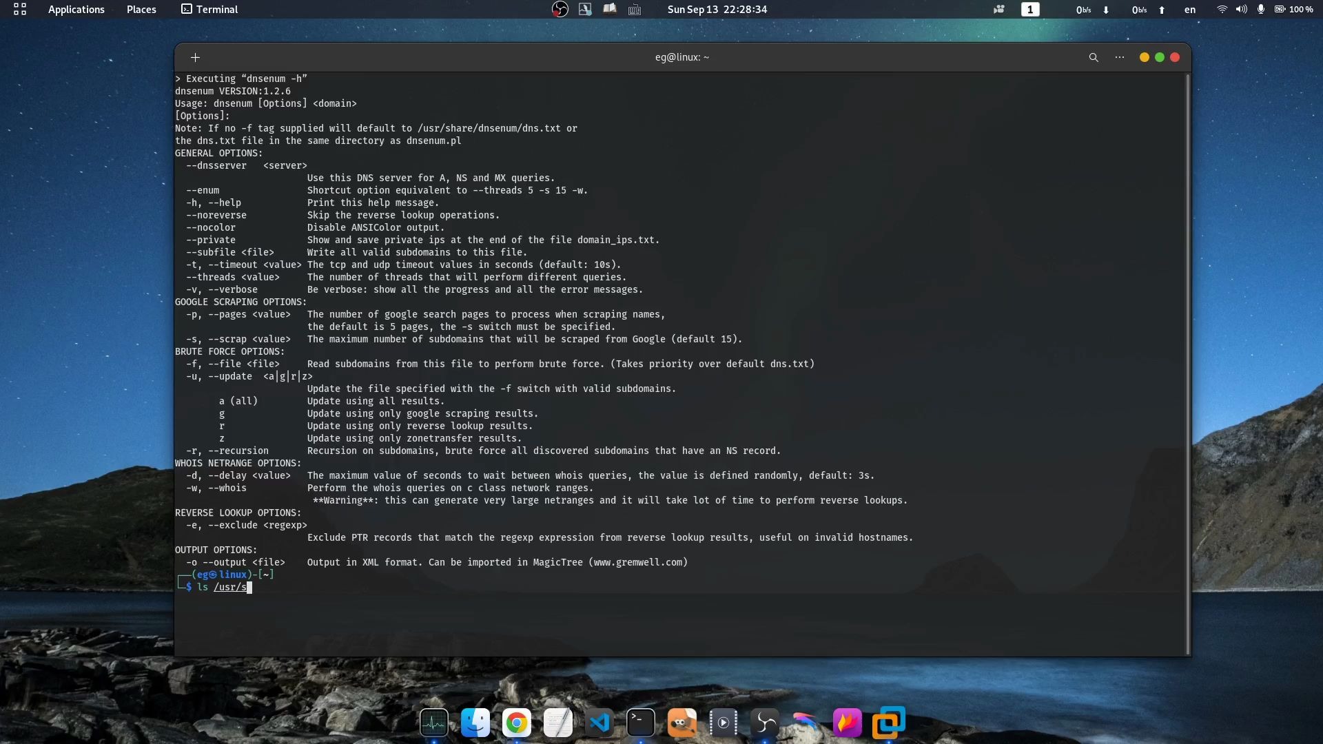 Kali Linux 001 Dnsenum bilibili