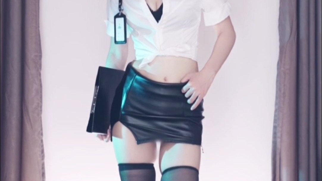 If you don't have long legs, you can do the leg dance.