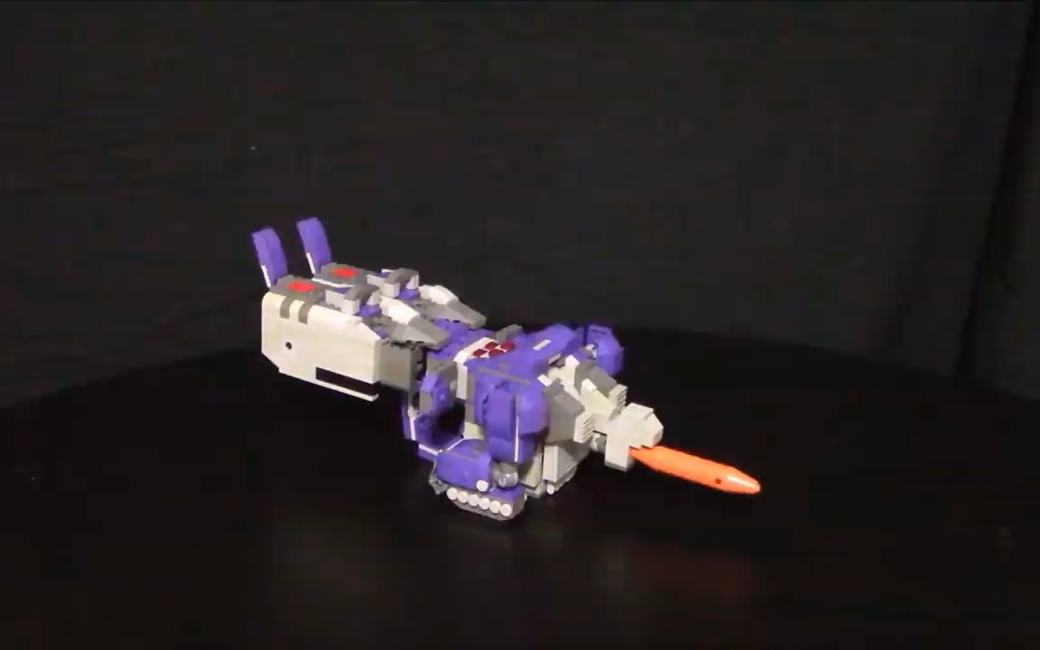 Transformers G1 Galvatron MOC Rebooted by BWTMT Brickworks_哔哩哔哩_bilibili
