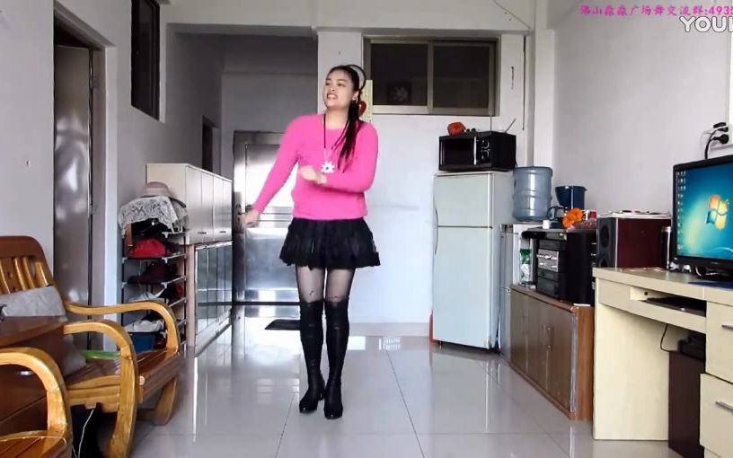 淼淼性感广场舞