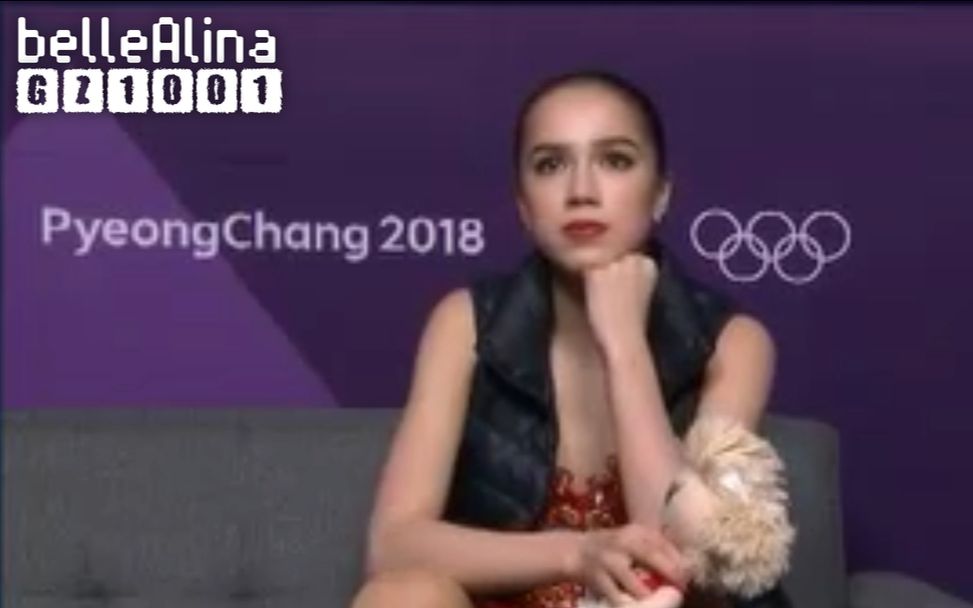 【珍藏】平昌女单决战 阿杂观赛 等待冠军结果全程直拍【扎吉托娃】