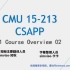 【CMU 15-213：CSAPP计算机系统导论】01 Course Overview 02